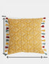 Pure Cotton Geometric Embroidered Cushion